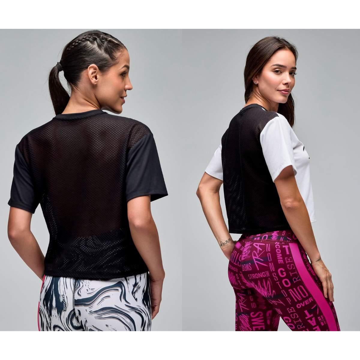 STRONG iD Boxy Top W Mesh Back