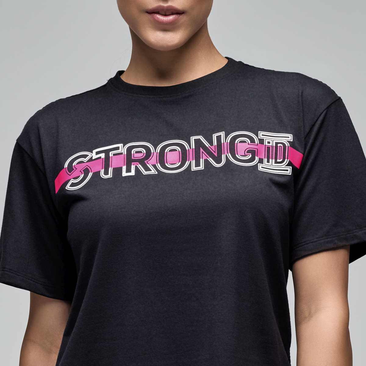 STRONG iD Boxy Top W Mesh Back