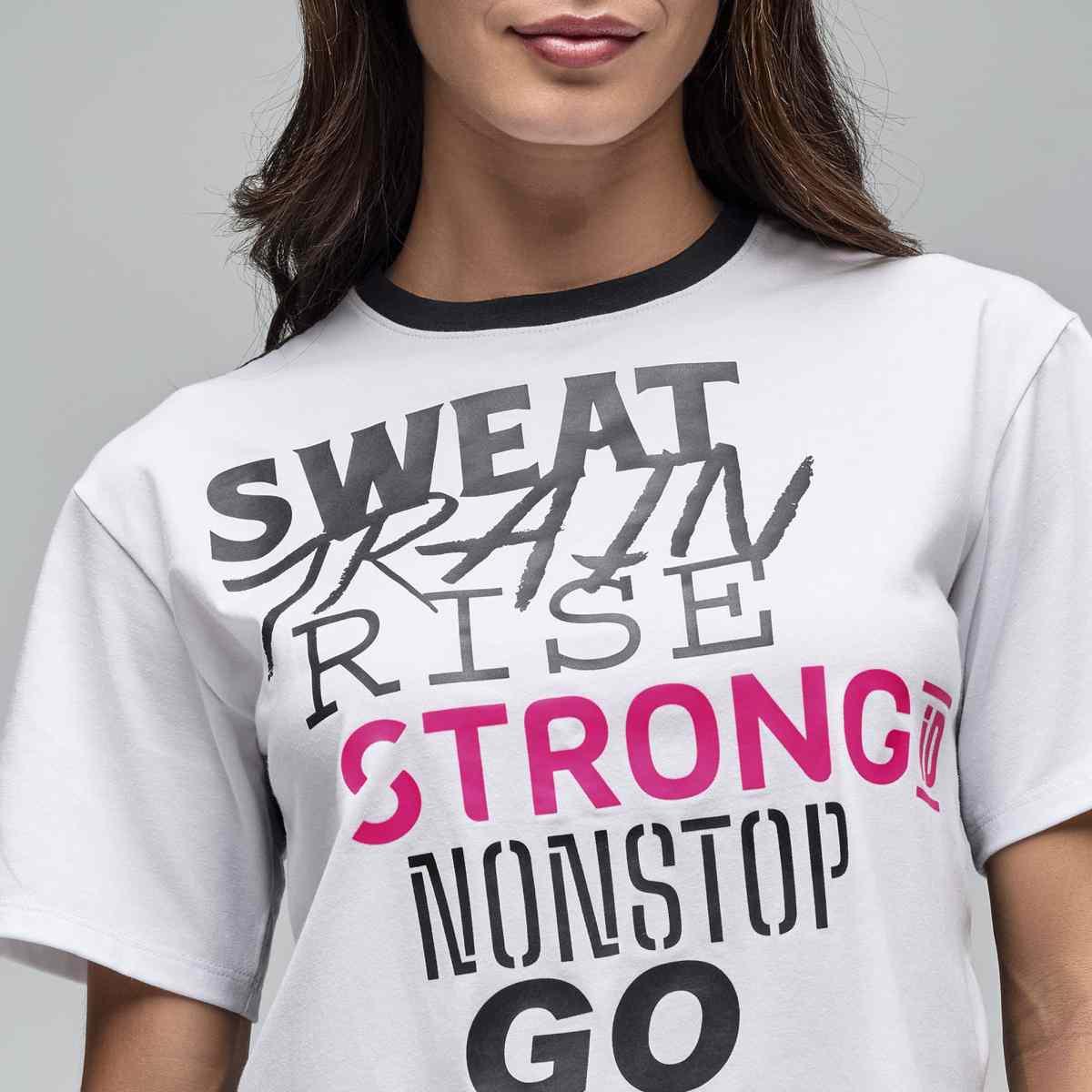 STRONG iD Boxy Top W Mesh Back