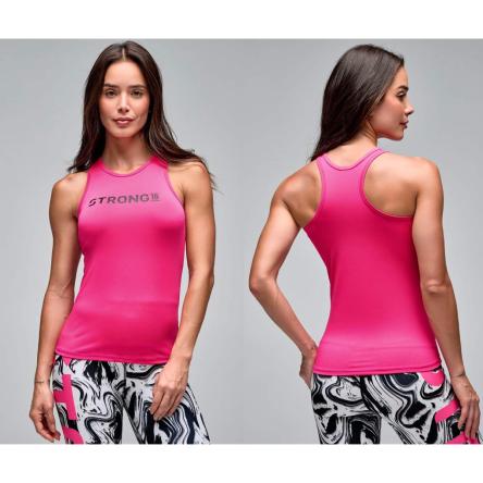 STRONG iD Basketball Tank - Shocking Pink