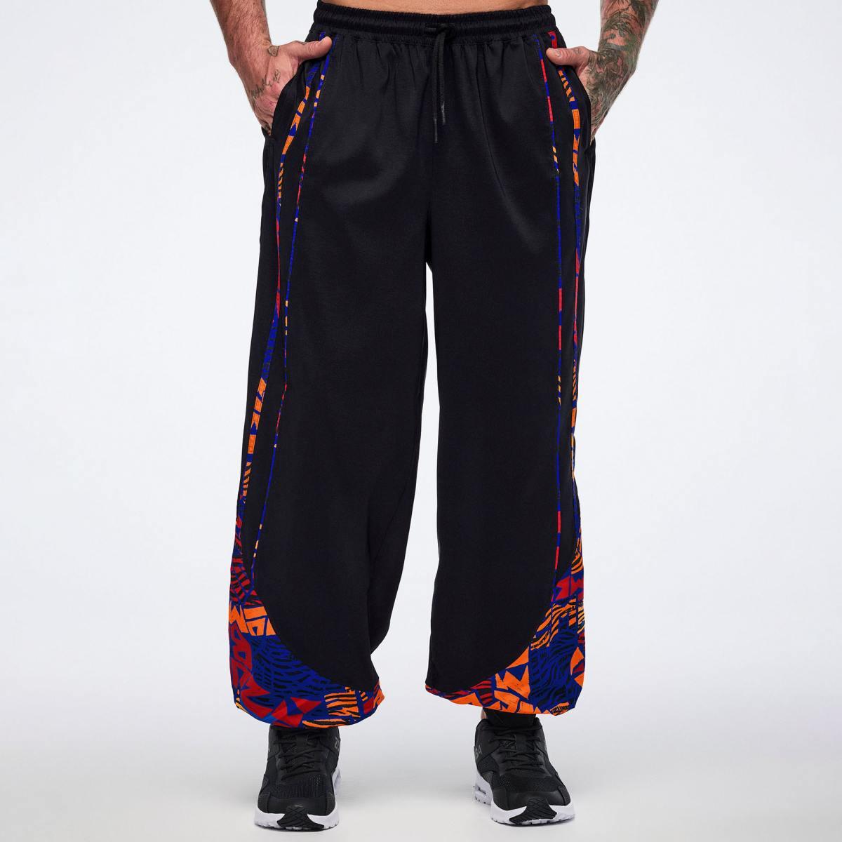 Wildbeat Woven Slouch Pants With Piping