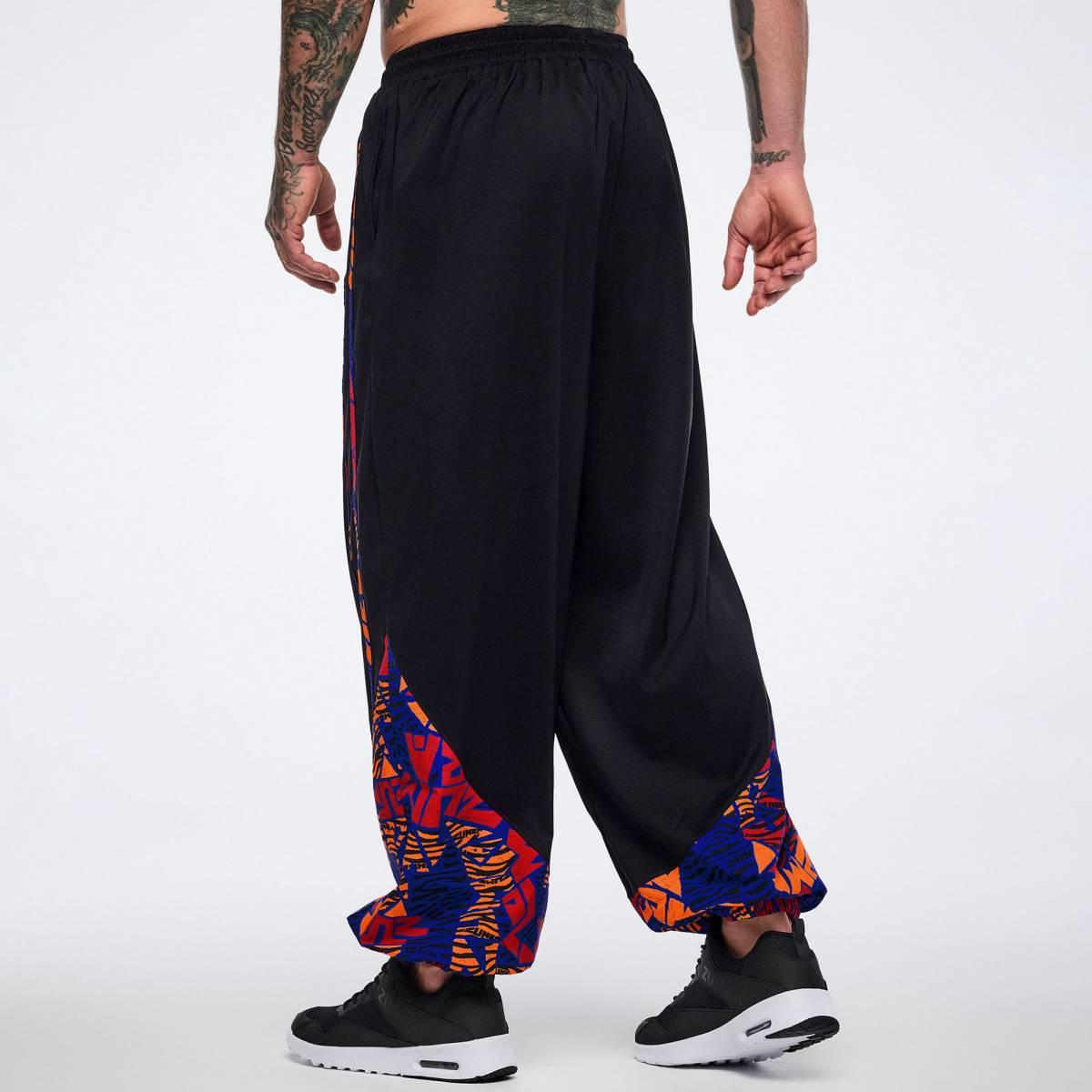 Wildbeat Woven Slouch Pants With Piping