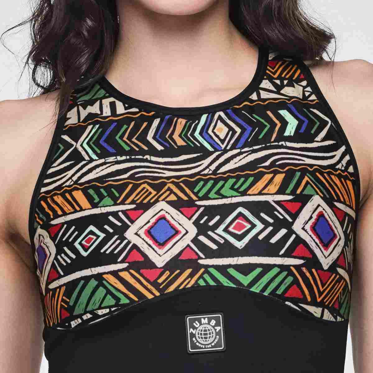 Wildbeat Longline Scoop Neck Racerback Bra