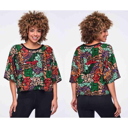 Wildbeat Boxy Dolman Crop Top