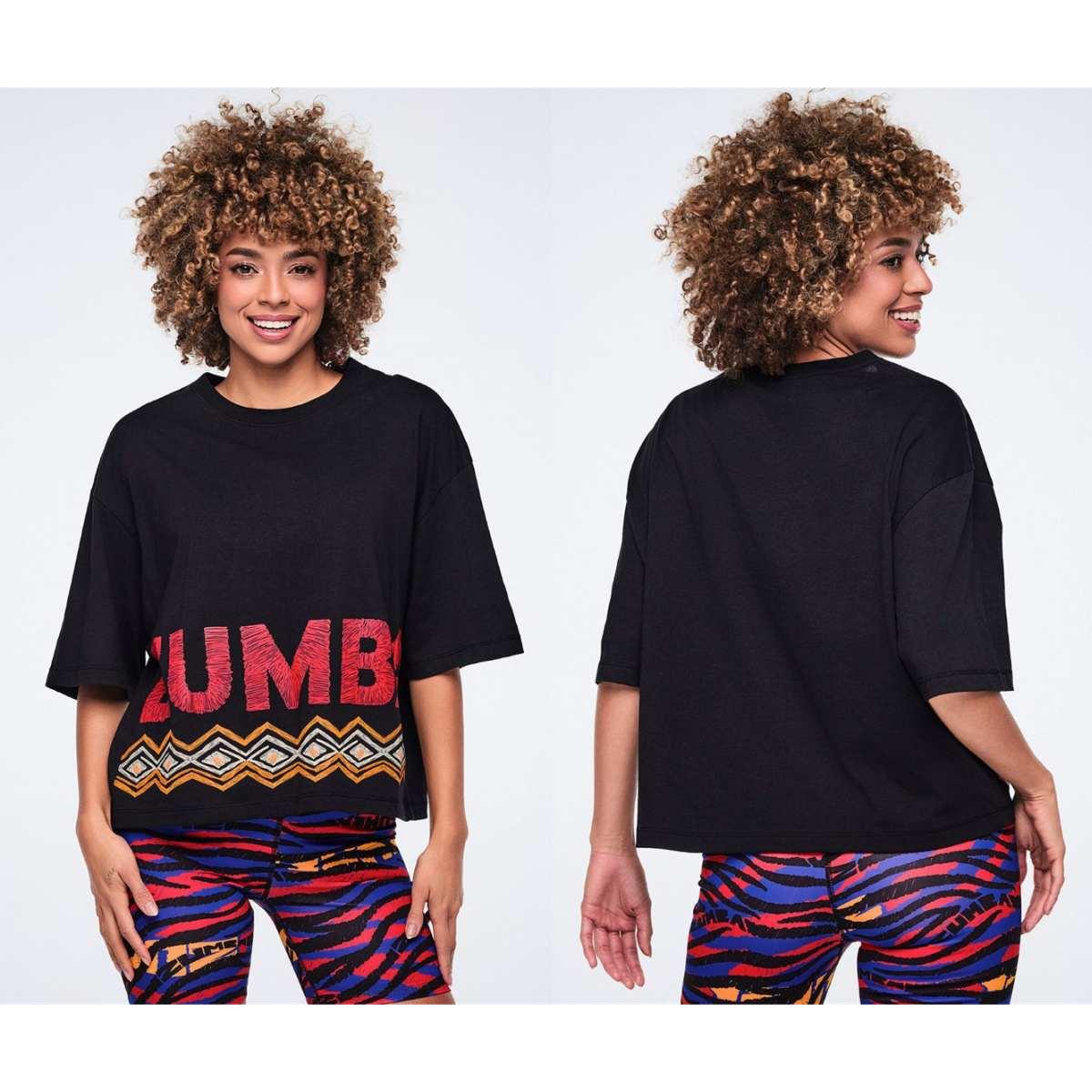 Wildbeat Oversized Boxy Crop Top