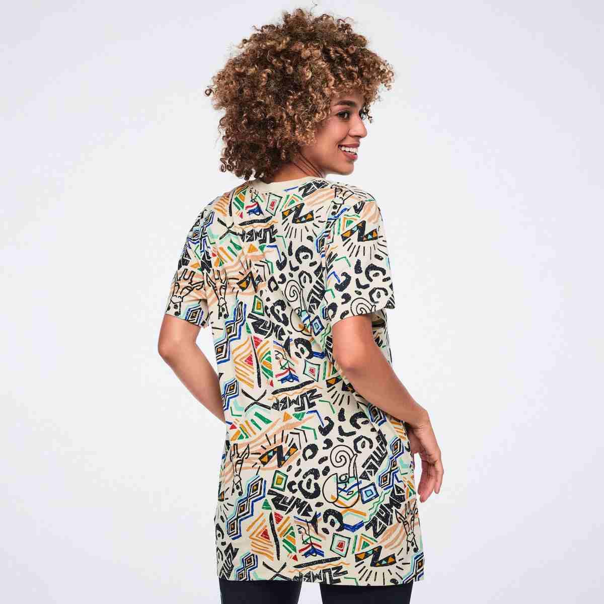 Wildbeat Unisex Crew Neck Tee - Tan/Black