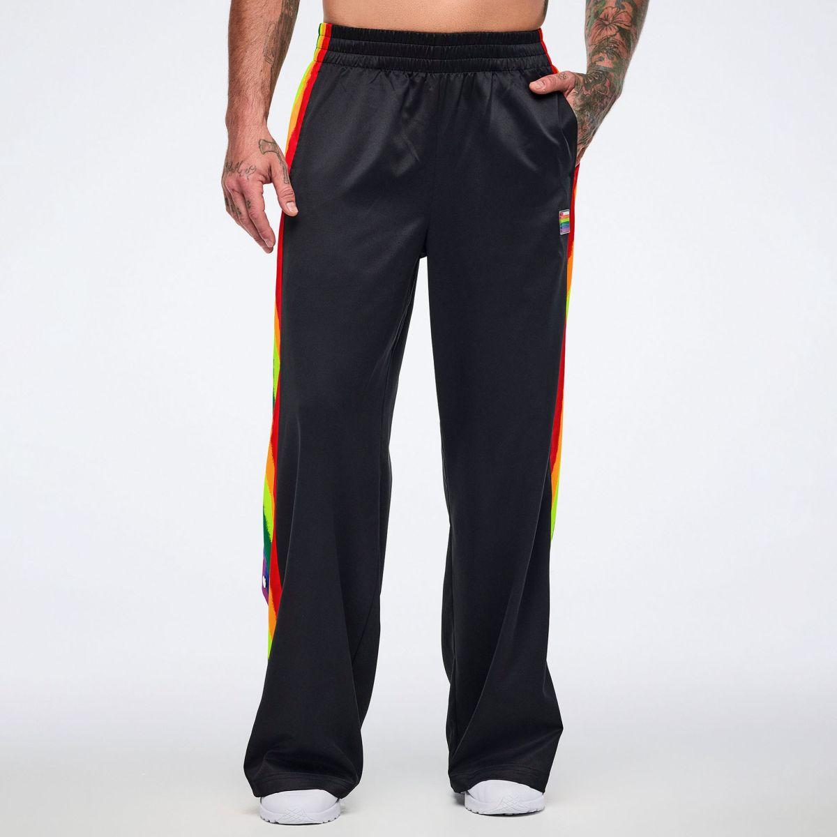 Pride Wide Leg Pants Side Snaps
