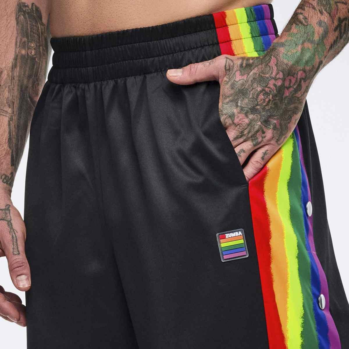 Pride Wide Leg Pants Side Snaps