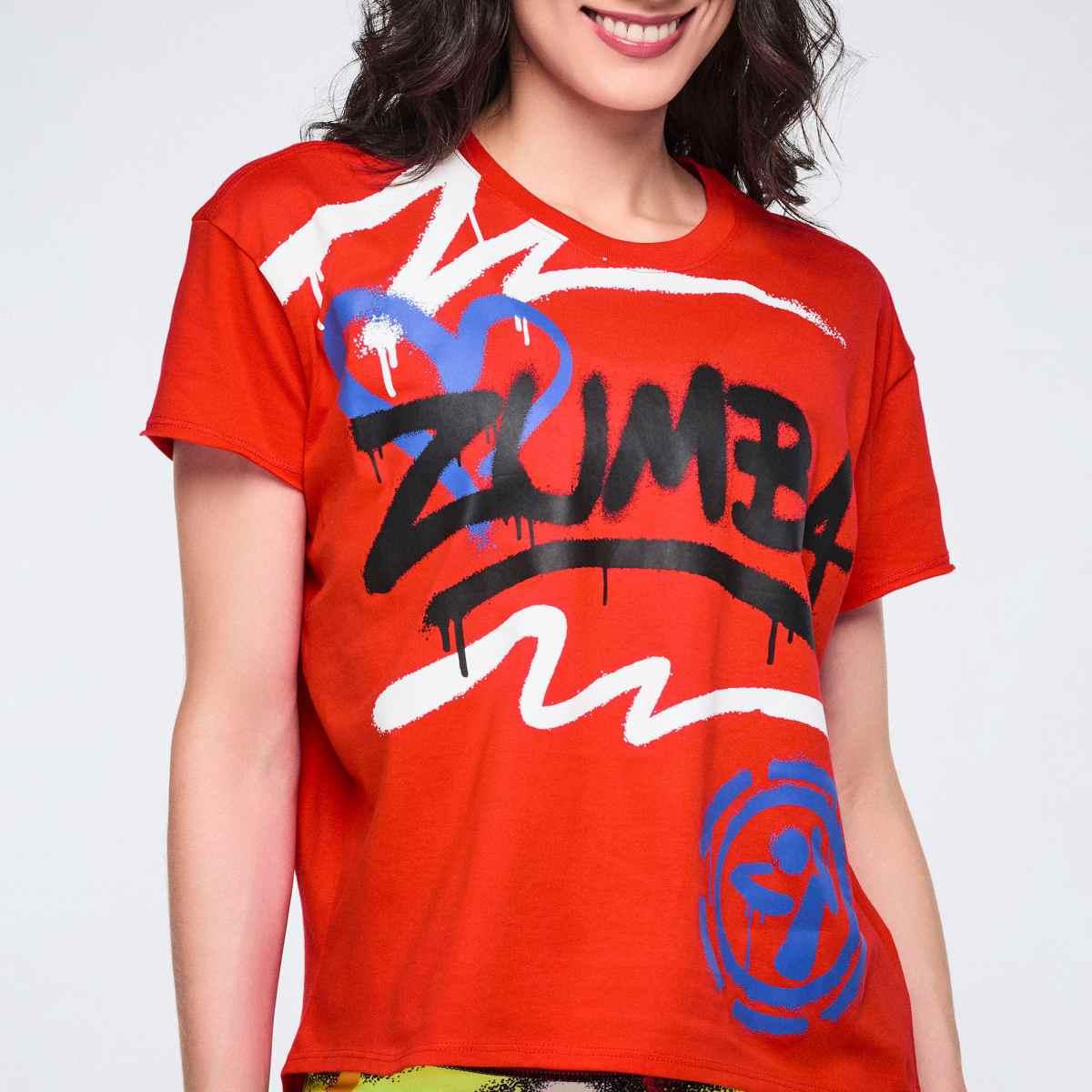 Pride High Low Crew Neck Top