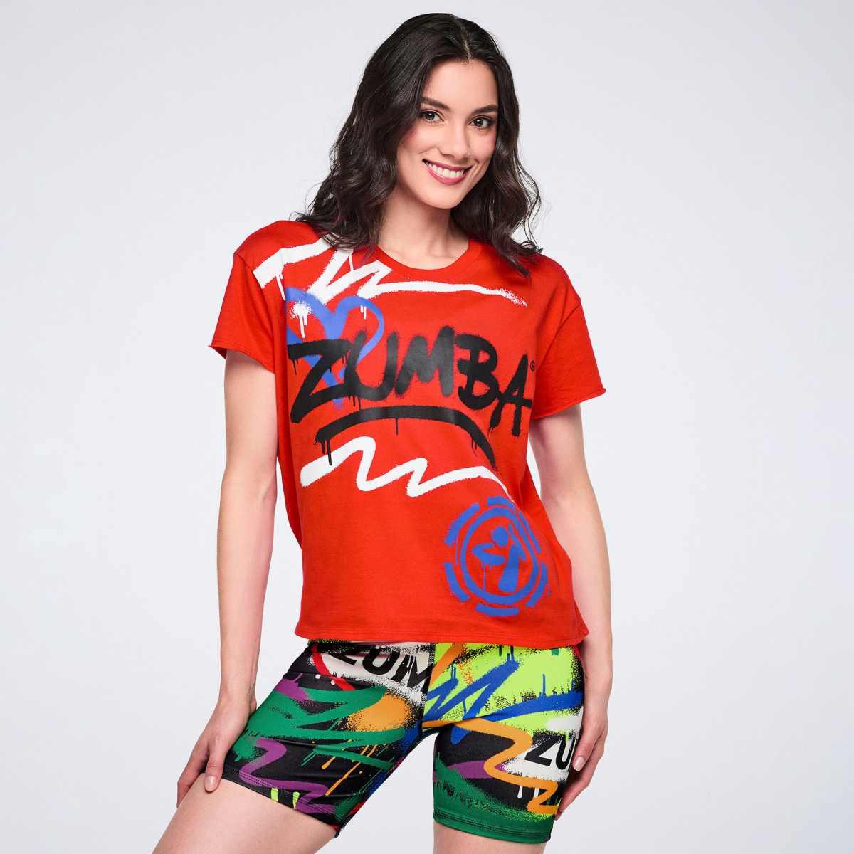 Pride High Low Crew Neck Top