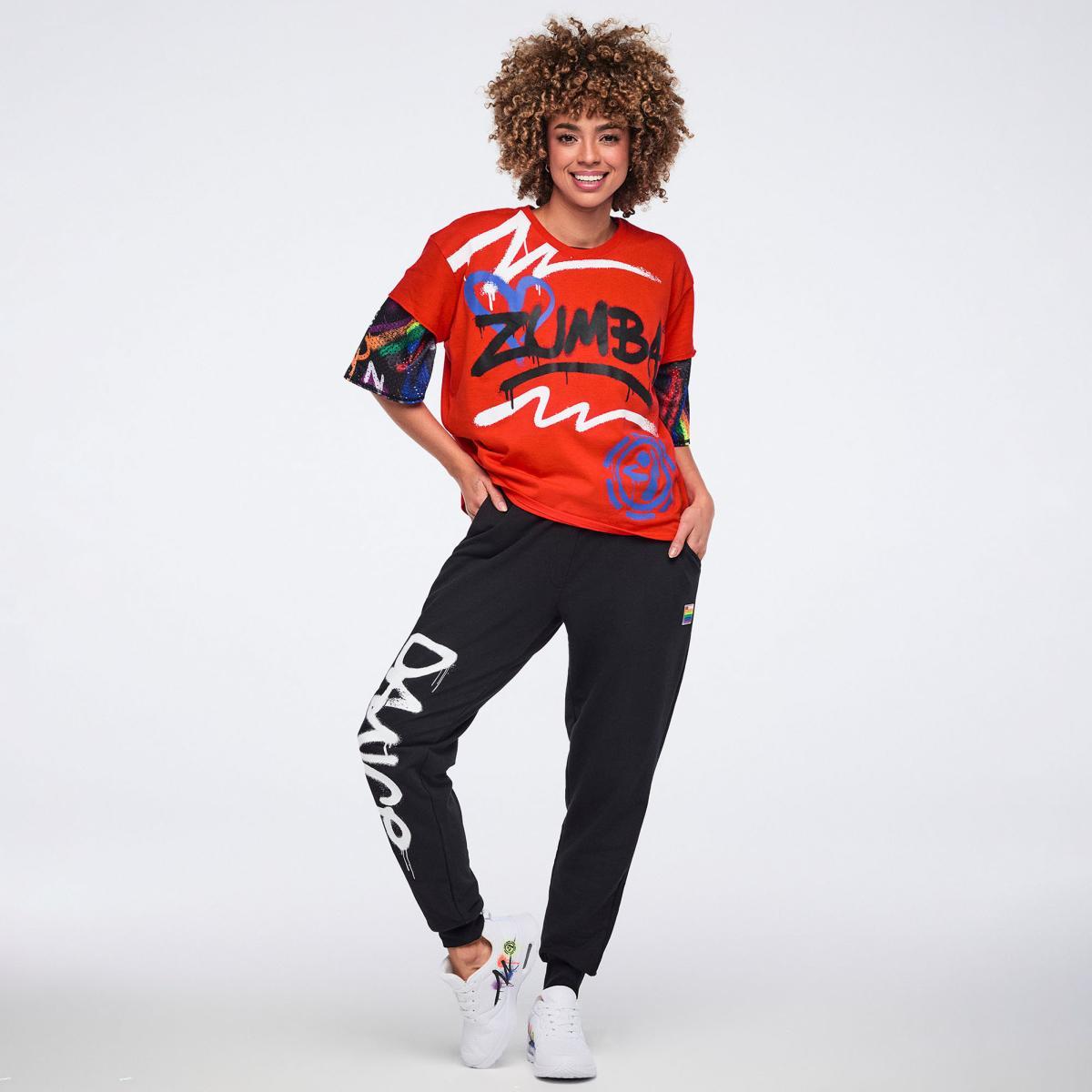 Pride High Low Crew Neck Top