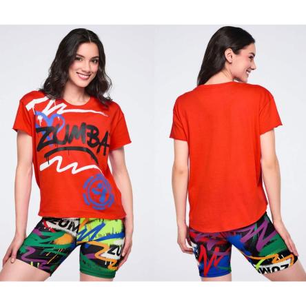 Pride High Low Crew Neck Top