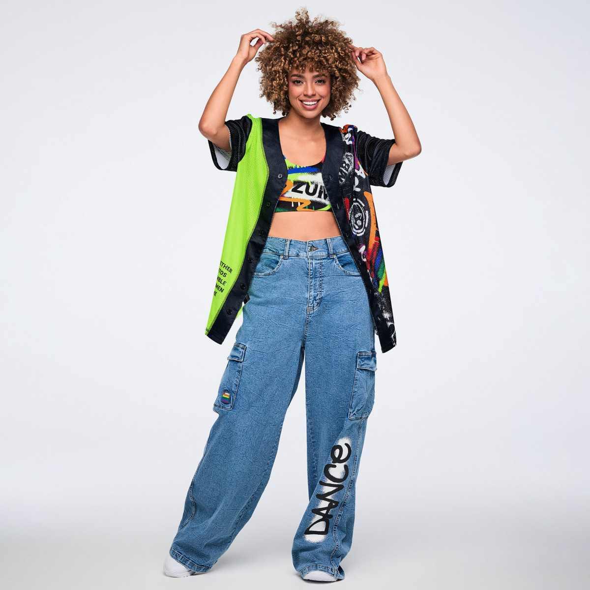 Pride Baseball Button Up