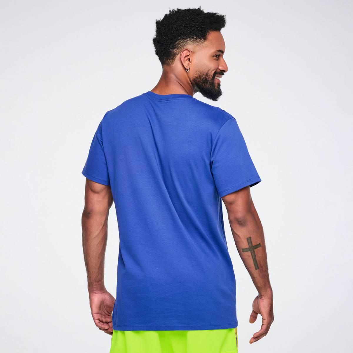 Pride Unisex Crew Neck Tee - Blue