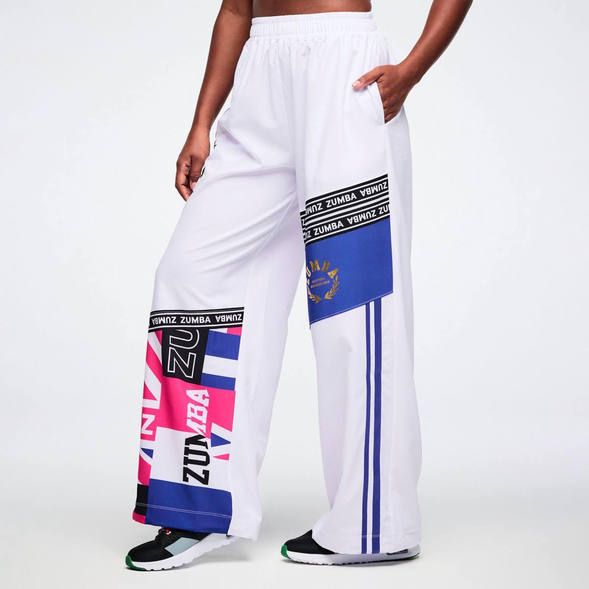 Worldwide High Waisted Wide Leg Track Pants
