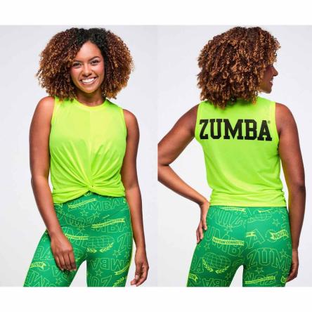 Worldwide Front Twist Mesh Tank