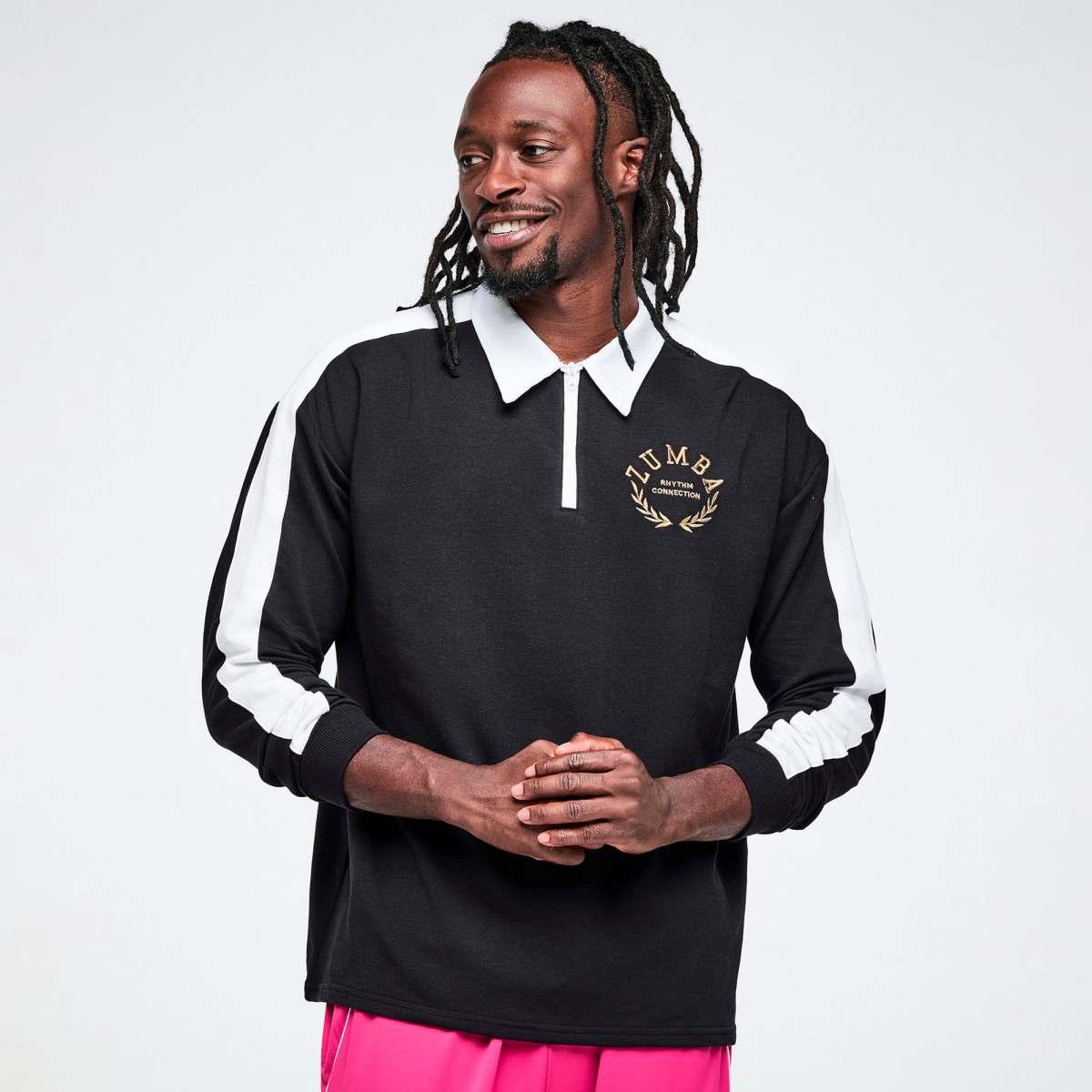 Worldwide Long Sleeve Zip Polo