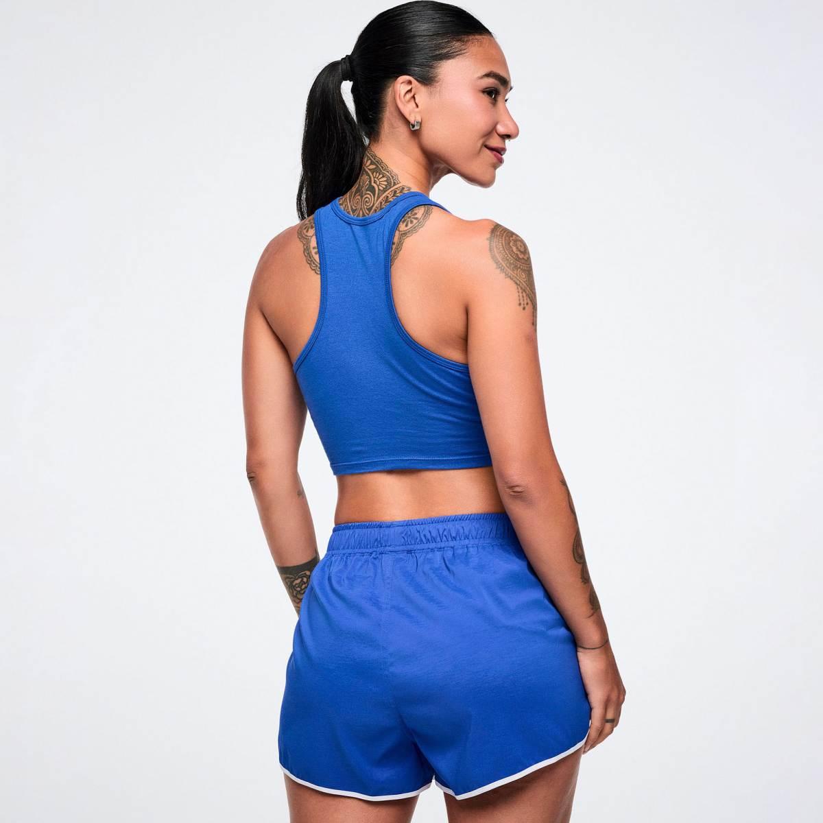 Color Spree Crop Racerback