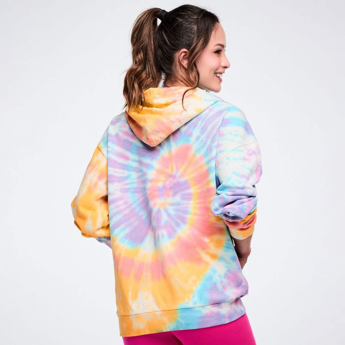 Unisex Tie-Dye Pullover Hoodie