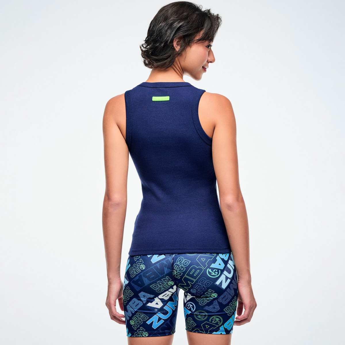 Jean Jamz Fitted Rib Tank
