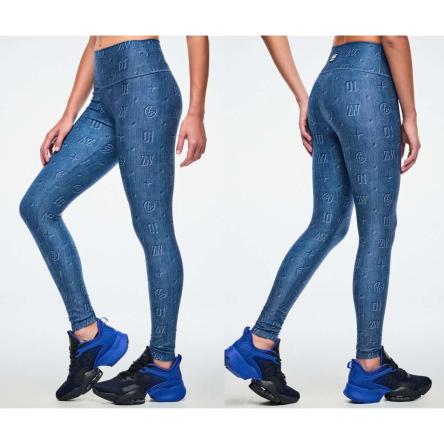 Dale-Z High Waisted Ankle Legging - Denim