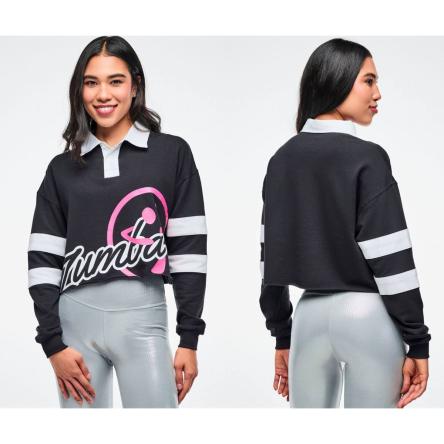 Dale-Z Long Sleeve Crop Polo