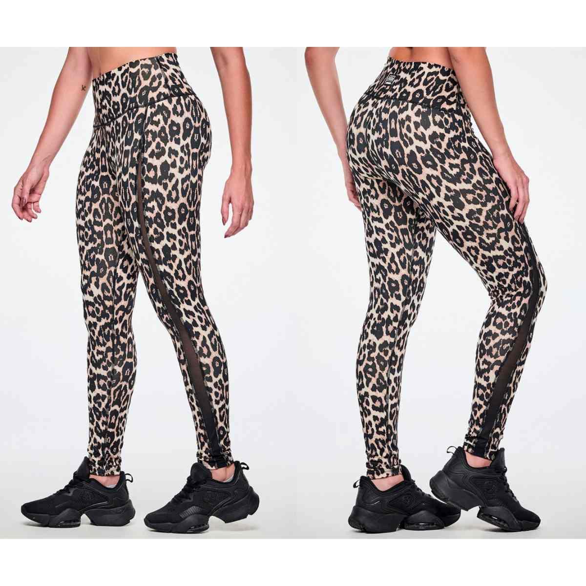 Rock 'n' Roll Z-Lift High Waisted Ankle Leggings With Mesh