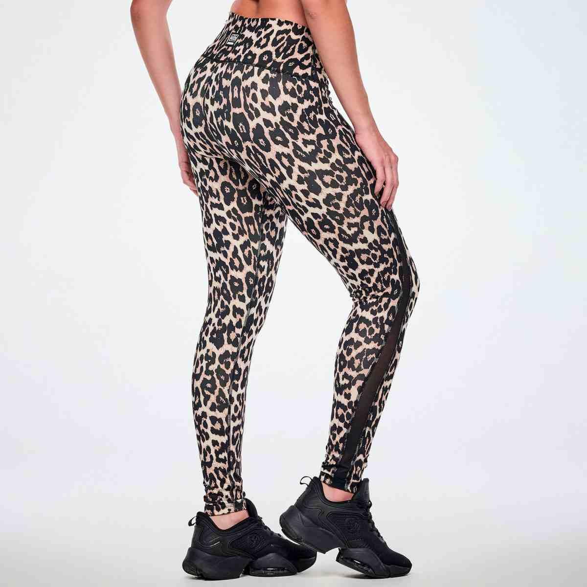 Rock 'n' Roll Z-Lift High Waisted Ankle Leggings With Mesh
