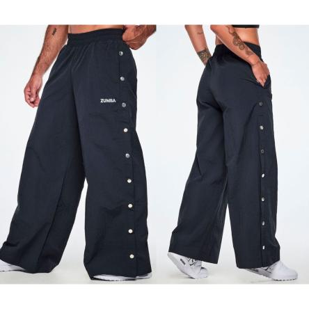 Rock 'n' Roll Wide Leg Pants With Side Snaps