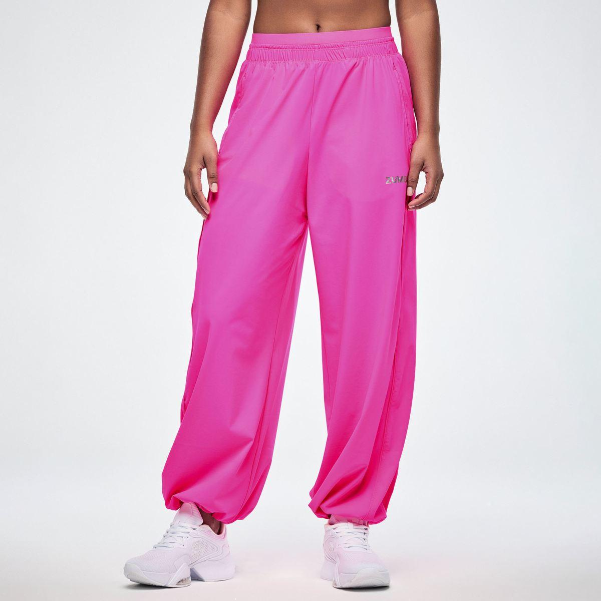 Rock 'n' Roll Double Waistband Knit Slouch Pants - Gumball