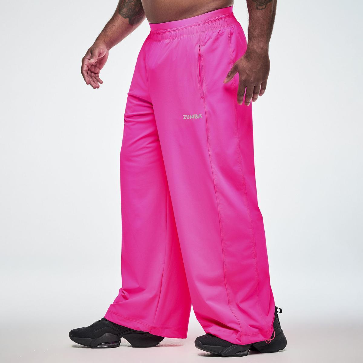 Rock 'n' Roll Double Waistband Knit Slouch Pants - Gumball