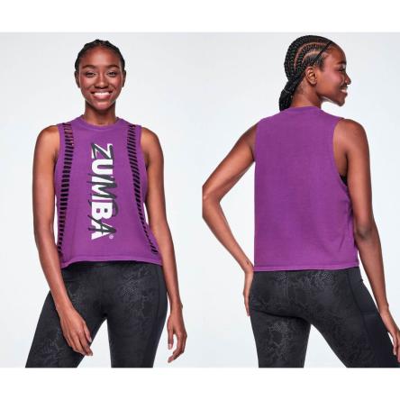 Rock 'n' Roll Muscle Tank With Slashes