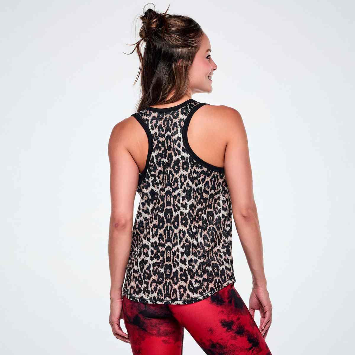 Rock 'n' Roll Basketball Tank With Curved Hem