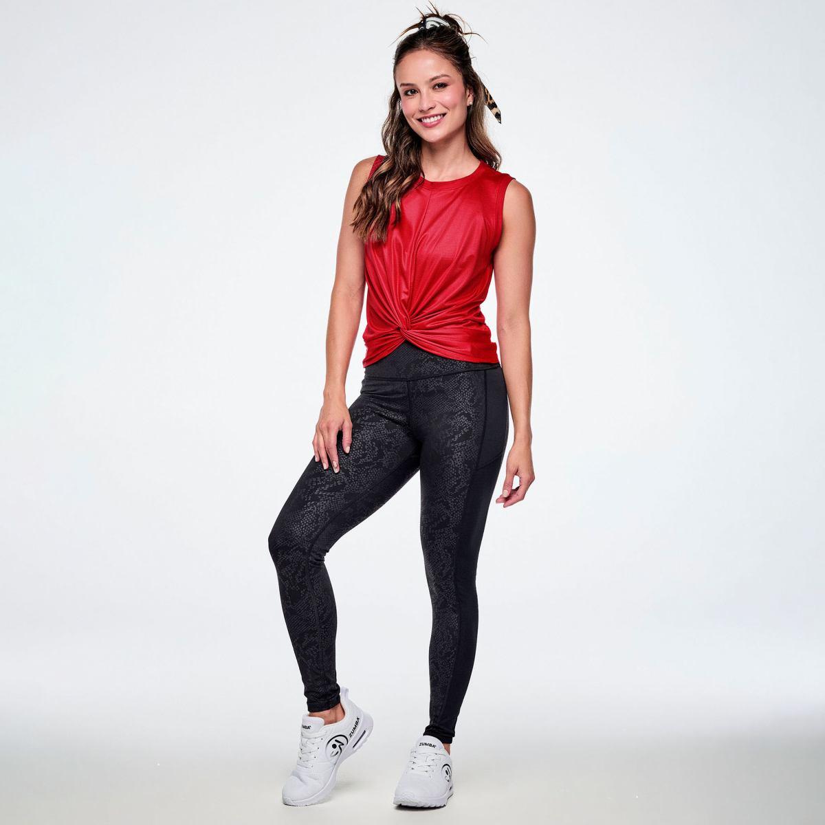 Rock 'n' Roll Front Twist Mesh Tank