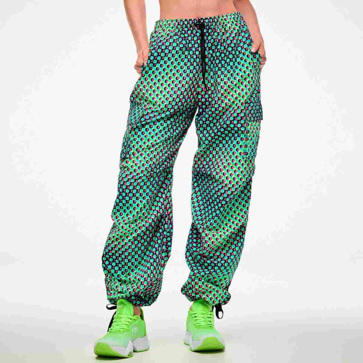 Electric Feel Woven Oversized Cargo Pants