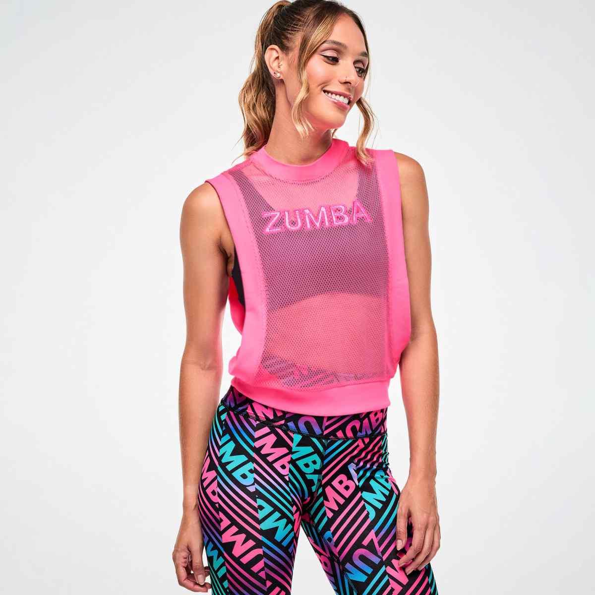 Electric Feel Mesh Tank