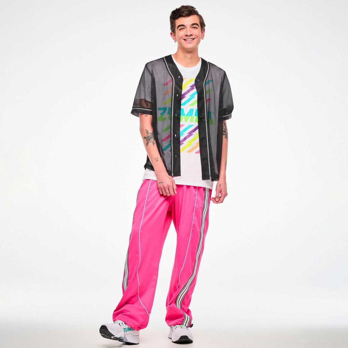 Electric Feel Unisex Mesh Baseball Jersey
