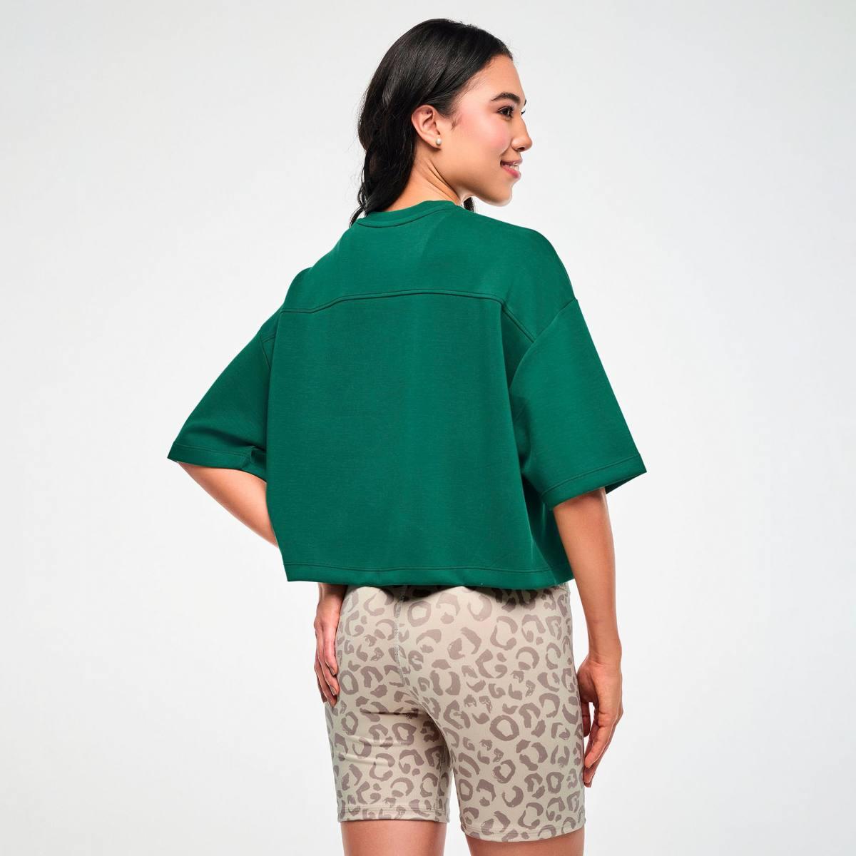 Zumba Modal Drop Shoulder Top