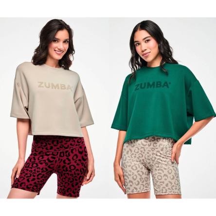 Zumba Modal Drop Shoulder Top