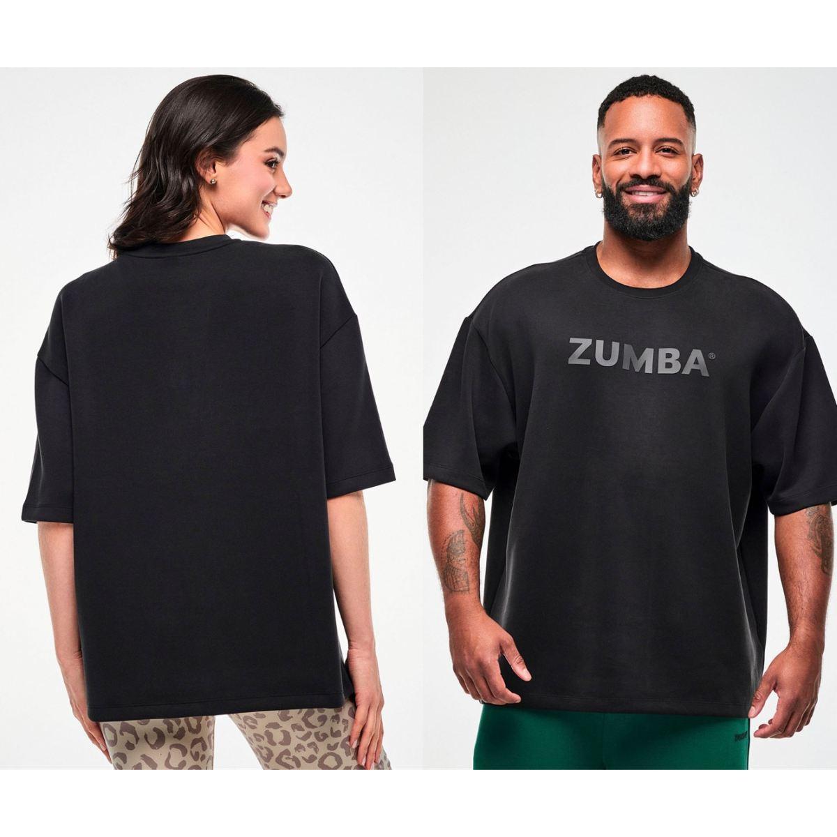 Zumba Modal Drop Shoulder Oversized Top
