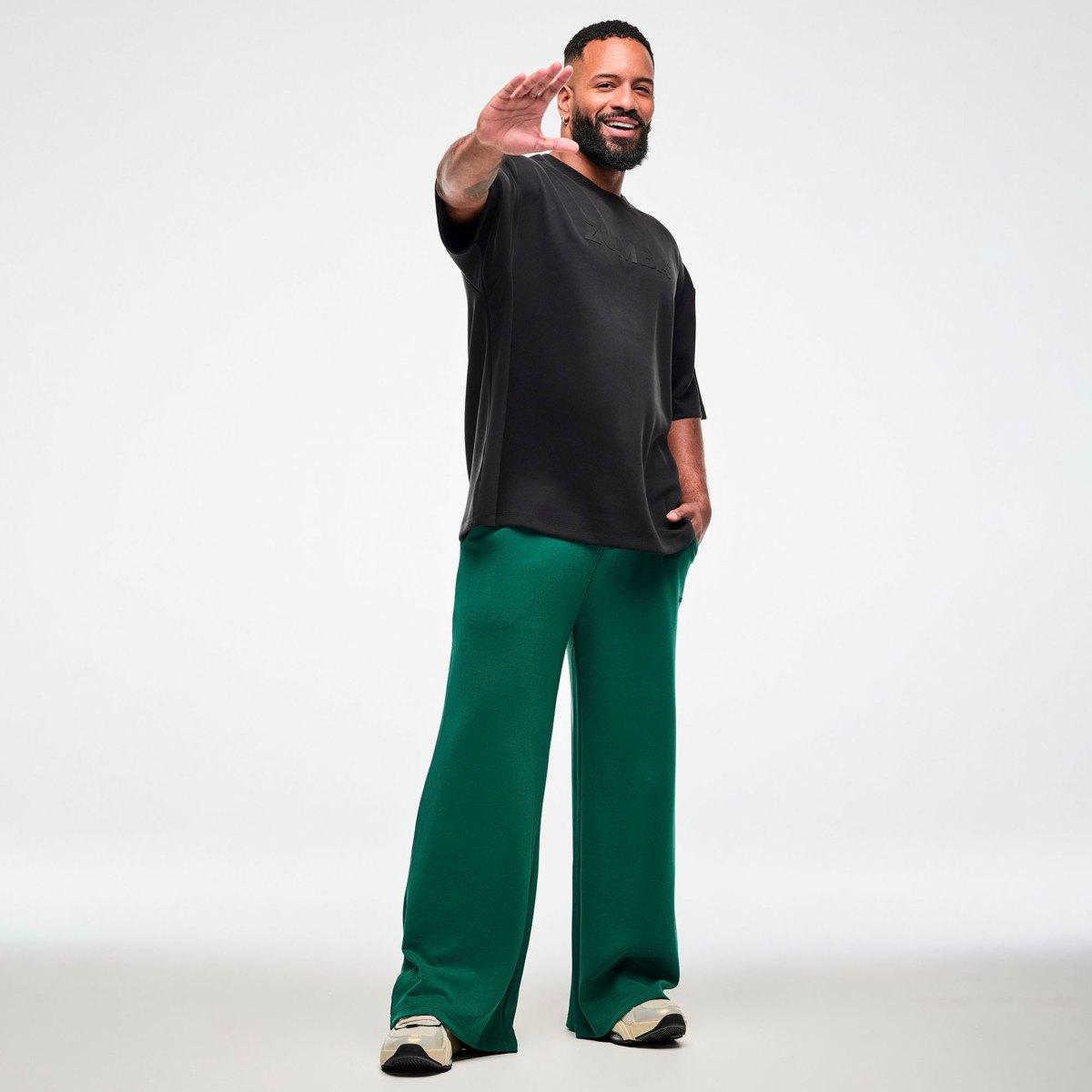 Zumba Modal Drop Shoulder Oversized Top