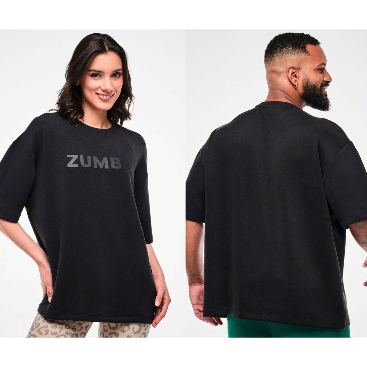 Zumba Modal Drop Shoulder Oversized Top