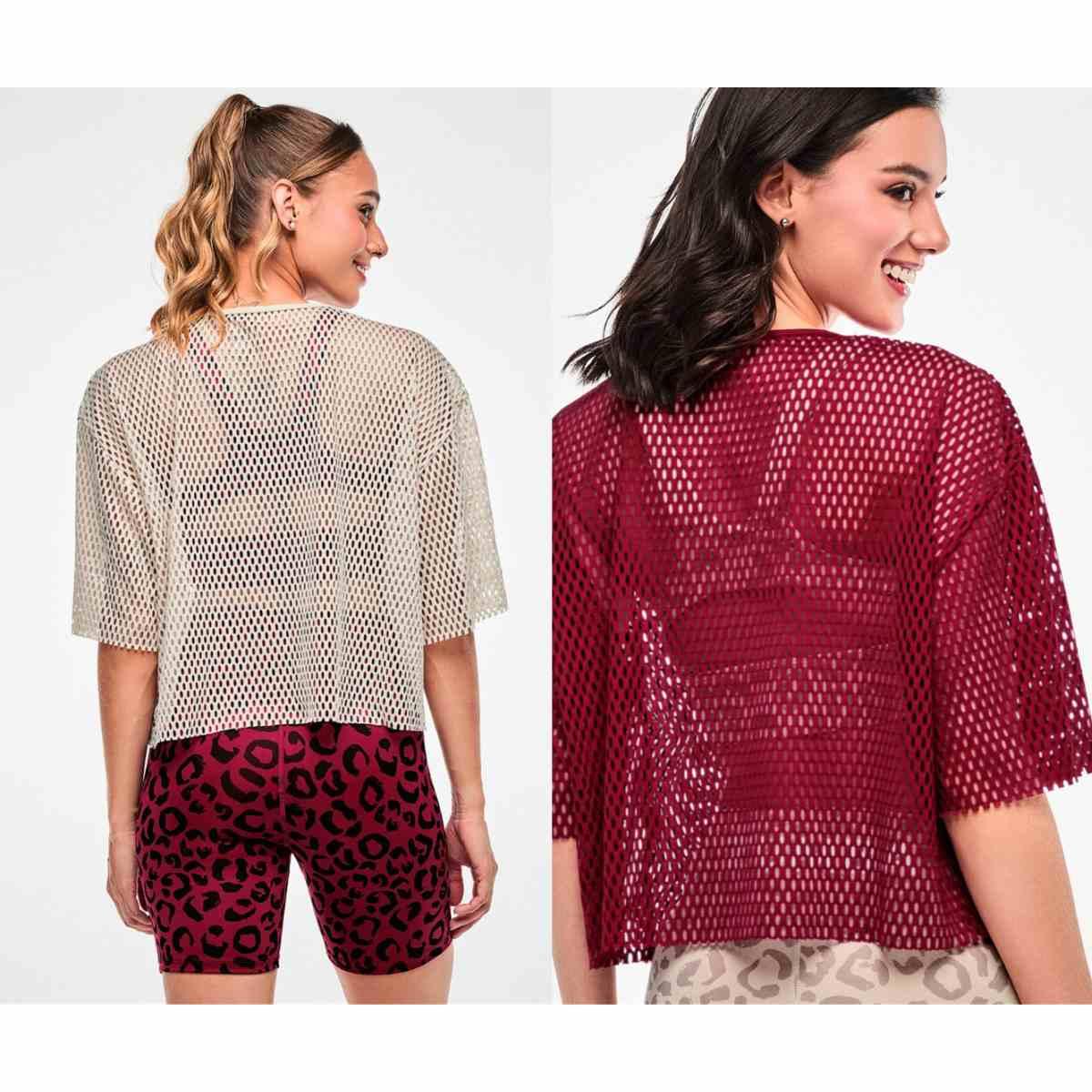 Zumba Mesh Crop Top