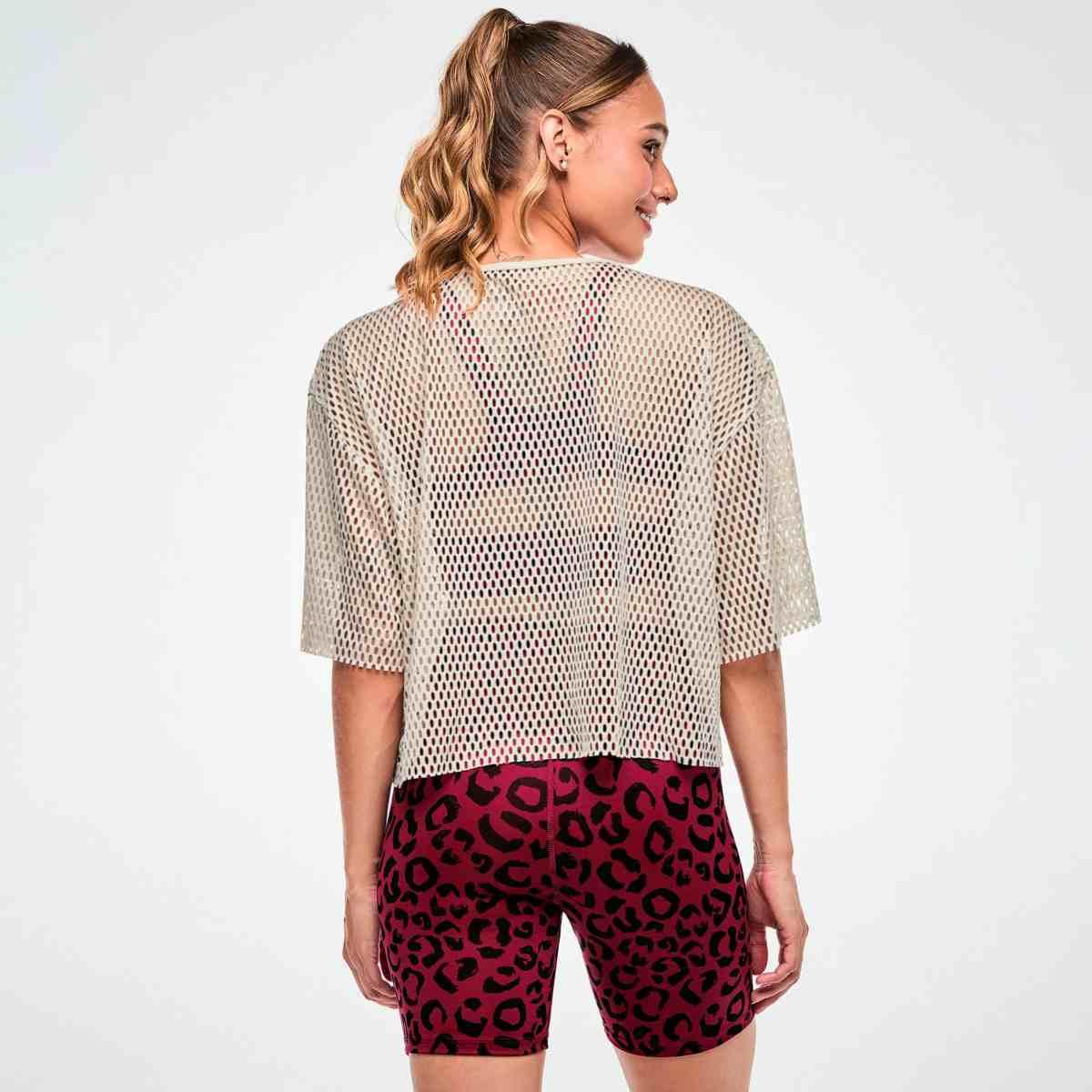 Zumba Mesh Crop Top