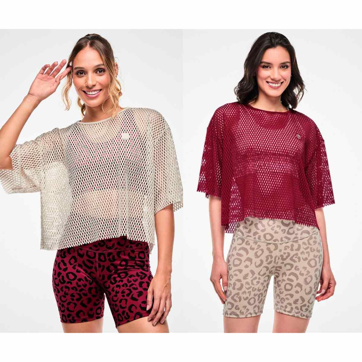 Zumba Mesh Crop Top