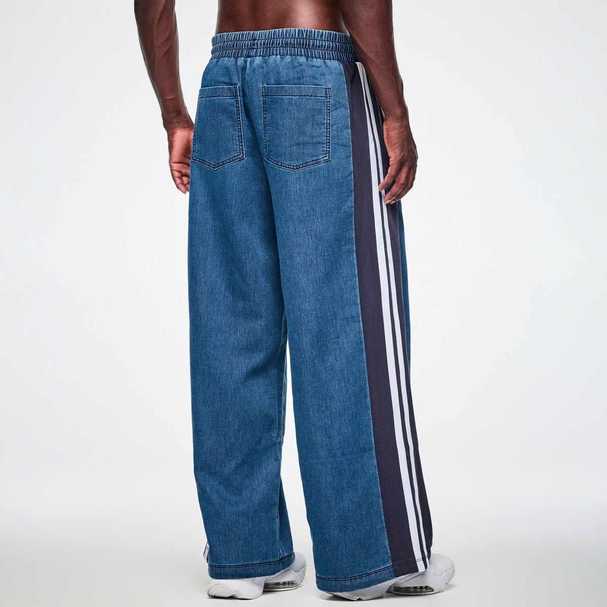 Jean Jamz Wide Leg Combo Pants