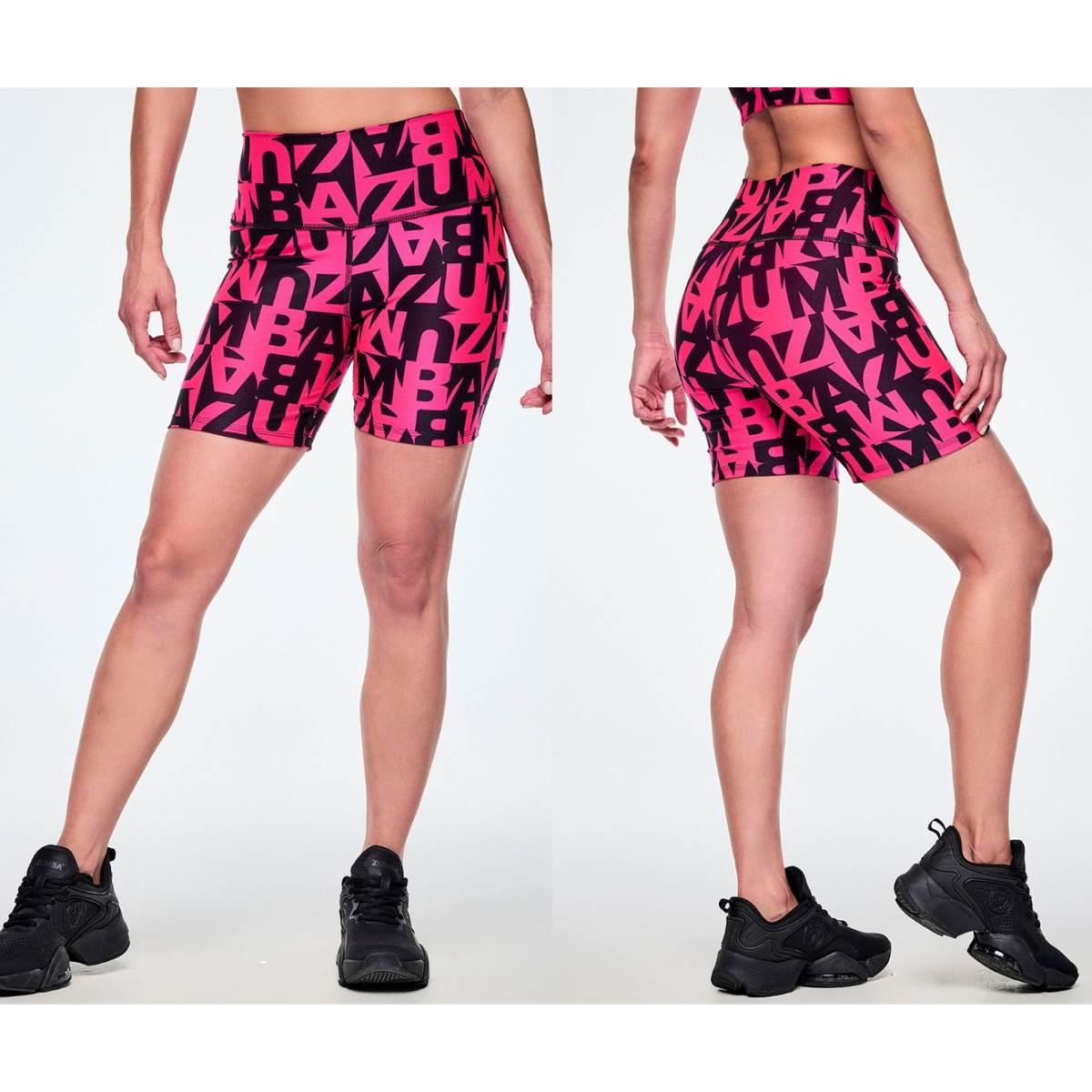 Ultrabright High Waisted ZW Biker Shorts