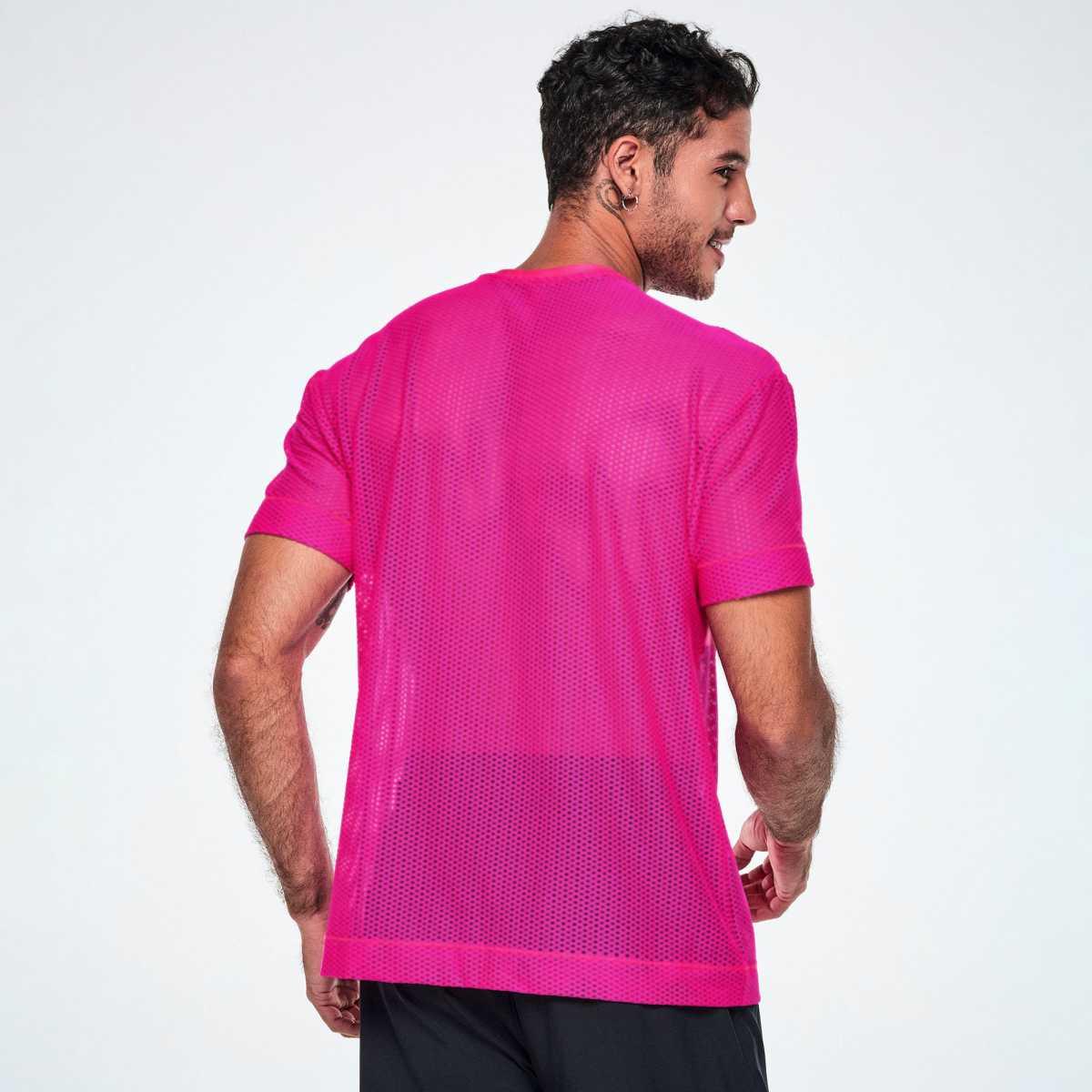 Ultrabright Mesh Boxy Top