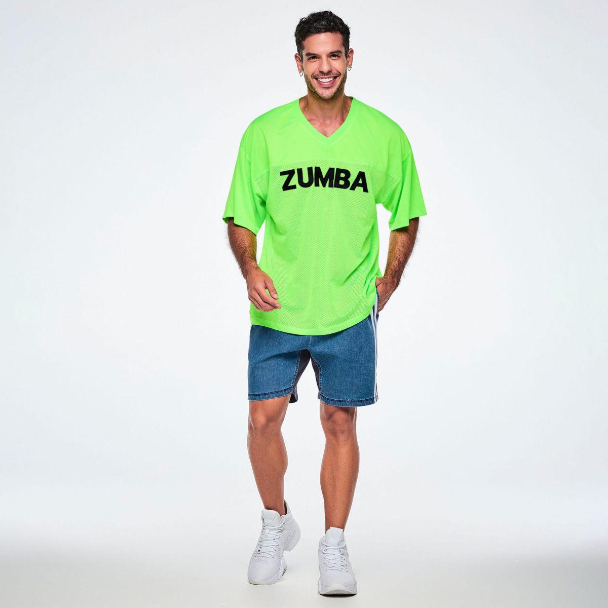 Ultrabright Oversized Mesh Sports Jersey