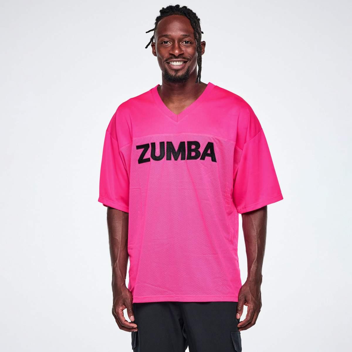 Ultrabright Oversized Mesh Sports Jersey